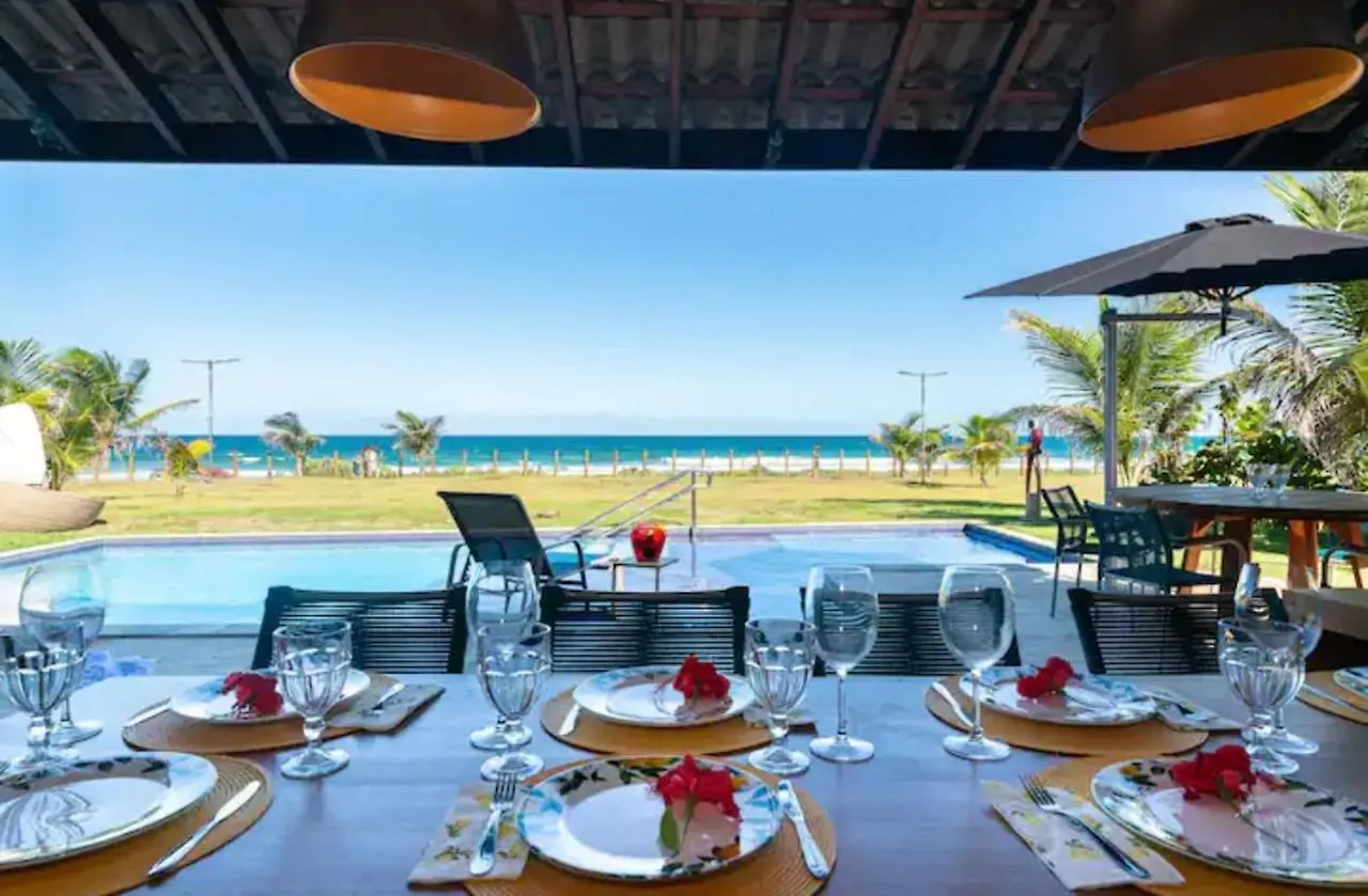 Bangalo Luxo A Beira Mar Em Porto De Galinhas Villa Recife Feriehus